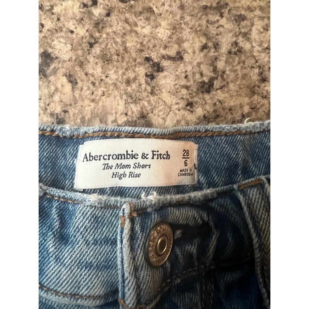 abercrombie & fitch the mom short high rise size 28 - Picture 3 of 3